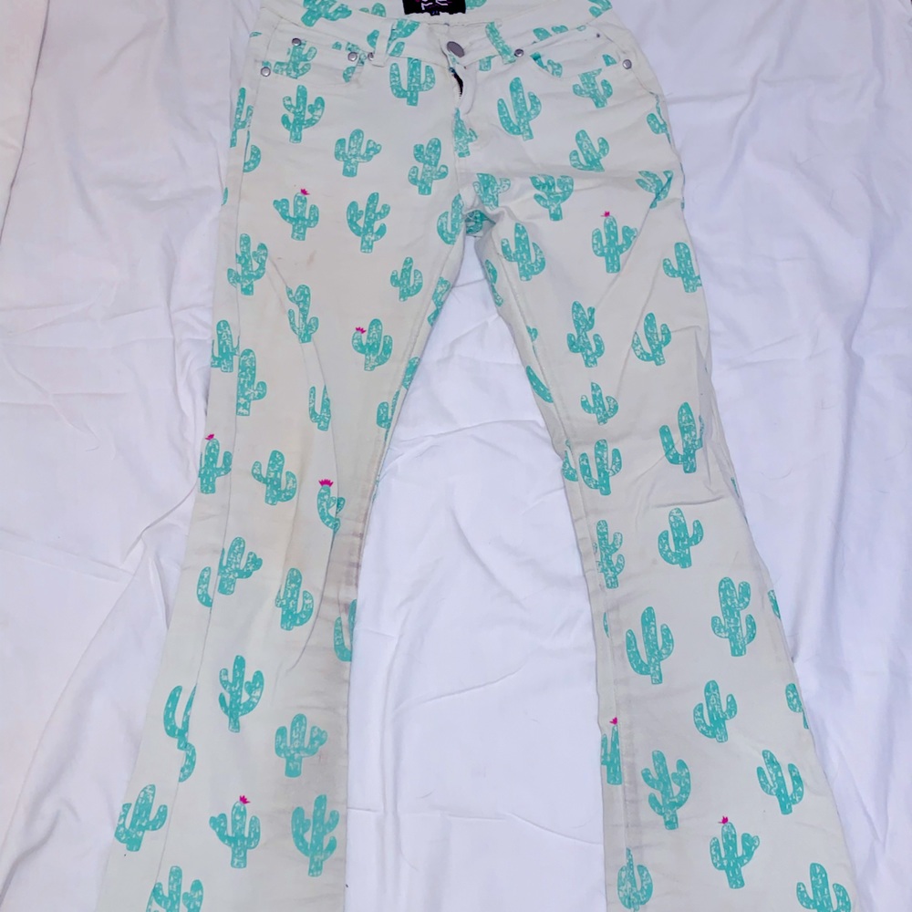 Fallon Taylor Ranch Dress’n Cactus Jeans Size 27
